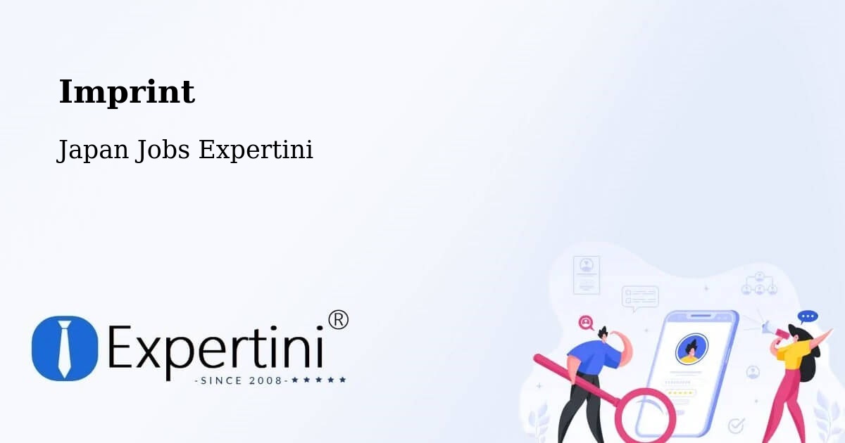 Imprint – Ishiki - Japan Jobs Expertini
